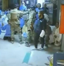 Tangkapan layar dari video viral dari rumah sakit Suriah /X