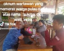 Bawa 1 Jerigen Minyak, Empat Oknum Wartawan Diduga Peras Seorang Perempuan di Pulau Rupat