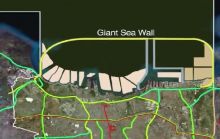 Prabowo Butuh Rp1.620 Triliun untuk Bangun Giant Sea Wall Pantura Jawa. 