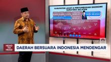 Prabowo Puji  Bupati Lahat Bursah Zarnubi. (Tangkapan Layar CNBCIndonesia)
