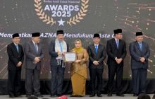 Bukti Komitmen Pengelolaan Zakat di Daerah, Bupati Kasmarni Kembali Terima Penghargaan