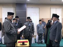Pelantikan sejumlah Pejabat Tinggi Pratama Pemkab Inhil