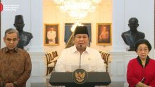 Gelar Rapat Dadak di Istana, Prabowo Klaim Ada yang Mengarah Makar dan Terorisme, Polri hingga TNI Didesak Tindak Tegas. (X/Foto)