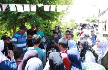 Bupati Afni Tinjau Titik Rawan Banjir di Tualang, Instruksikan Penanganan Cepat Sebelum Puncak Musim Hujan