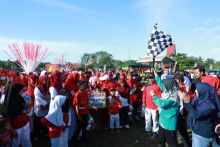 Semarak HUT Minas ke-30, Bupati Afni Serukan Kekompakan dan Jaga Kondusifitas Daerah