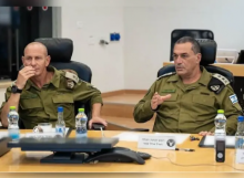 Kepala IDF Letnan Jenderal Eyal Zamir dan kepala Komando Utara Mayor Jenderal Rafi Milo, pada hari Sabtu /net