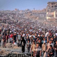 Israel Targetkan Caplok Kota Gaza Bulan Ini, Mau Usir 1 Juta Warga Palestina. (X/Foto)