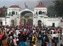 Protes atau pemberontakan GenZ Nepal? Inilah yang terjadi di negara Himalaya tersebut /AFP-The Crux