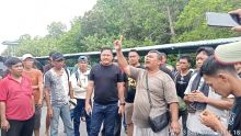 Kesal Ngantri Hingga 4 Hari di Roro Bengkalis, Puluhan Sopir Truck dan Masyarakat Gelar Aksi