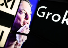 lustrasi: Grok, xAI, Elon Musk /AFP