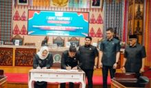 DPRD Bengkalis Rapat Paripurna, Tandatangani Nota Kesepakatan Perubahan KUA-PPAS 2025