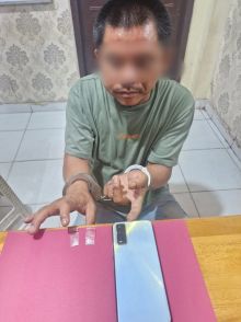 Satresnarkoba Polres Siak Ringkus Pengedar Shabu di Jalan Lintas Pekanbaru–Duri