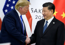 Presiden AS Donald Trump dan Presiden Tiongkok Xi Jinping /AFP
