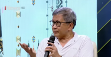 Rocky Gerung saat Tampil di Program Rakyat Bersuara. (Tangkapan Layar)