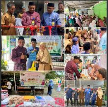 Belajar Bersama Alam, Siswa SD Alam Sahabat Quran Siak Jadi Entrepreneur Cilik Lewat Daun Hijau