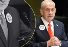 Kode QR merupakan bagian dari upaya diplomasi publik Israel yang lebih luas di New York /AFP