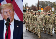 Garda Nasional Oregon/ AFP, Reuters