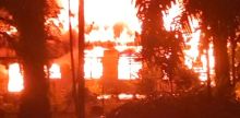 Akibat Korsleting Listrik, Rumah Warga Bantan Bengkalis Ludes Terbakar, Berikut Kata Camat Bantan