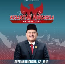 Hari Kesaktian Pancasila, Ketua DPRD Bengkalis Ajak Ini
