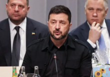 Presiden Ukraina Zelensky/ AFP