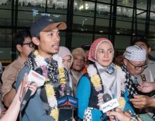 Wanda Hamidah dkk Tiba di Indonesia, Ceritakan Pengalaman Upaya Tembus Blokade Israel ke Jalur Gaza Bersama GSF. (Tangkapan Layar)