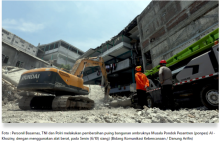 Insiden Musala Al Khoziny: Pencarian Korban Tinggal 10 Orang Lagi, Korban Tewas 53 Orang 