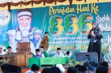 Hadiri Haul ke-886 Syech Abdul Qodir Al-Jailani, Bupati Afni Tegaskan Komitmen Dukung Penuh Pondok Pesantren di Siak