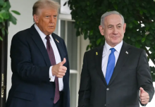 Donald Trump dan Benjamin Netanyahu /AFP
