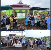 Ketua MUI Siak Dampingi Bupati Siak Resmikan Masjid Sabilul Hidayah di Dusun Mungkal, Hasil Gotong Royong Umat Lewat BAZNAS Siak