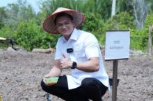 Wakil Ketua II DPRD Bengkalis Resmikan Gudang Ketahanan Pangan