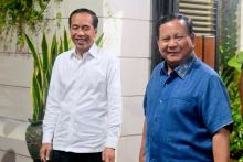 Pertemuan Presiden RI ke-7Joko Widodo alias Jokowi dengan Presiden Prabowo Subianto. Sumber: kompas.com