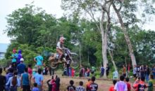 Kejuaraan Gass Track Motor Cross Danramil Bengkalis Resmi Ditutup
