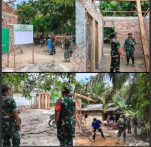 Dandim 0322/Siak Tinjau Langsung Progres Hari ke-8 TMMD ke-126: Pastikan Kualitas dan Target Tepat Waktu