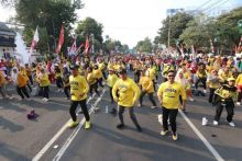 Senam gembira Golkar. Sumber: Internet