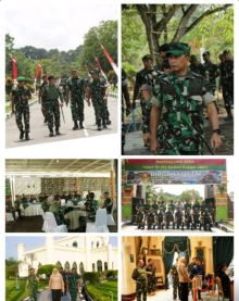 Dandim 0322/Siak Letkol Czi Andy Kurniawan Sambut Kedatangan Brigjen TNI Totok Sutriono