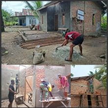 Progres TMMD ke-126 Kodim 0322/Siak Melesat di Hari ke-15: RTLH dan MCK Hampir Rampung, Siap Beri Manfaat Nyata untuk Warga