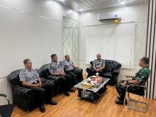Kalapas IIA Bengkalis Silaturahmi Ke Kodim 0303/Bengkalis