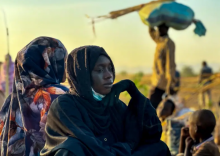 perang saudara Sudan/ AFP