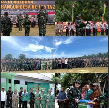 Jejak Pengabdian Tak Terhapus Waktu: TMMD ke-126 Kodim 0322/Siak Resmi Ditutup, Bukti Nyata Kemanunggalan TNI dan Rakyat