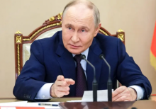 Presiden Rusia Vladimir Putin/ AFP