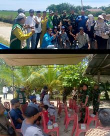 Sinergi TNI dan Kementan, Optimalisasi Lahan di Sabak Auh Dorong Produktivitas Pertanian Siak