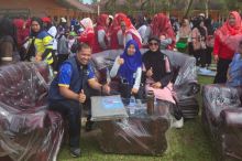 Ratusan Warga Antusias Ikuti Senam Sehat HUT Partai NasDem ke 14