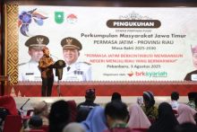 Gubri Wahid di Pelantikan PERMASA Jatim