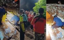 Tim SAR Gabungan Caro 10 Korban Longsor Cilacap, Drone hingga Anjing Pelacak di Kerahkan. (tangkapan layar/X)