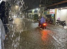 Ilustrasi hujan deras. Sumber: okezone.com