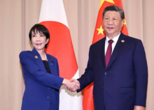 Presiden Tiongkok Xi Jinping dan Perdana Menteri baru Jepang Sanae Takaichi/ AFP