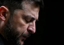 Volodymyr Zelensky/ AFP