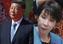 Presiden Tiongkok Xi Jinping dan Perdana Menteri baru Jepang Sanae Takaichi/ AFP