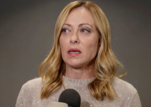 Perdana Menteri Italia Giorgia Meloni/ AFP