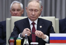 Presiden Rusia Vladimir Putin/ AFP